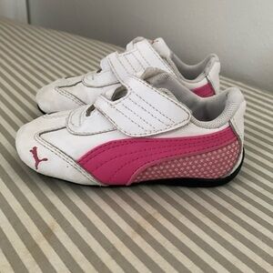 Puma Hot Pink & White Toddler Sneakers Size 5 Toddler